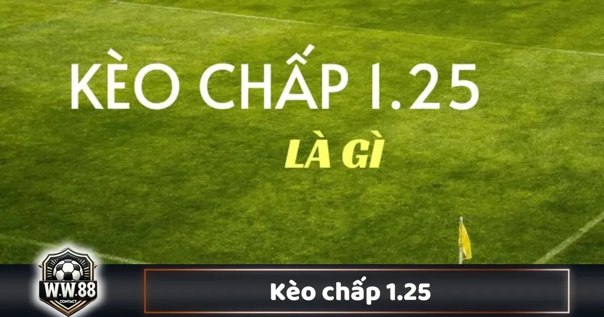 Kèo Chấp 1.25 Là Gì? Hướng Dẫn Đặt Cược & Mẹo Chơi 2 Khi Nào Nhà Cái Đưa Ra Kèo Chấp 1.25?